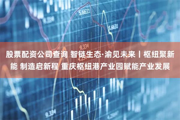 股票配资公司查询 智链生态·渝见未来丨枢纽聚新能 制造启新程 重庆枢纽港产业园赋能产业发展